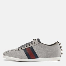 Gucci Silver Glitter Bambi Low