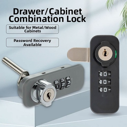 Combination cam lock for file - combination,