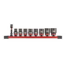 Milwaukee 9 Piece 3/8” Sq