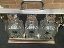 Antique Tantalus Silver Plated