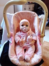 Baby Annabell  dressed Girl Doll. 18ins includes,outfit/doll/bottle/dummy-+chair