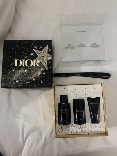 Dior sauvage 3pc gift - dior, set