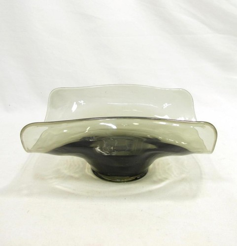 Vintage viking smokey glass - vintage,