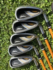 MD Tour Force Irons Regular Flex Shaft Gold Clubs Breadsall Derby