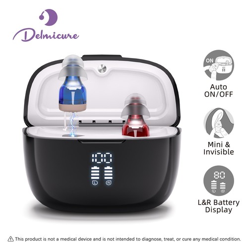 Hearing aids rechargeable with - hearing,