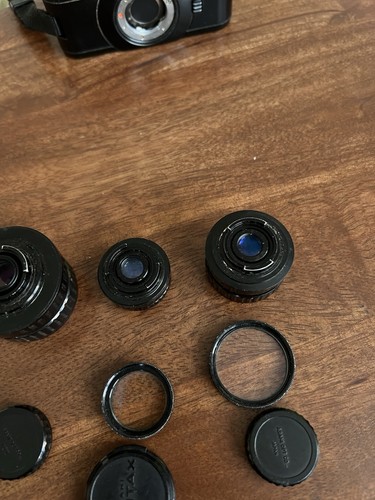 Pentax 110 lenses 24mm 8 - 3x,