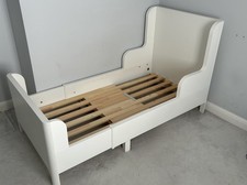 IKEA Busunge Extendable Kids Bed White