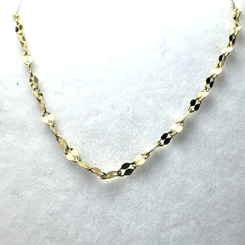 10k yellow gold inch - 20-inch, new