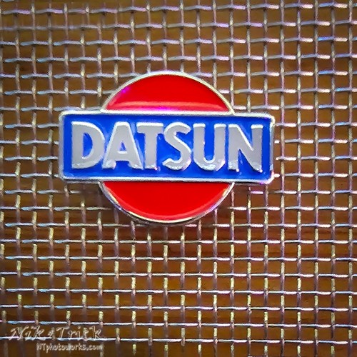 Datsun enamel pins classic - pins,