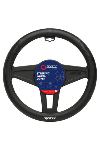 Sparco black steering - sparco, 15"
