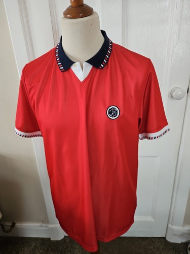 One size red nylon polo - size, shirt