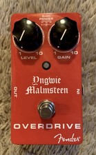 Fender Yngwie Malmsteen Overdrive Guitar Pedal/Stomp Box