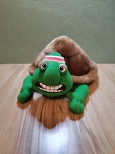 Ardman Creature Comforts Tortoise Plush Toy 90s 9.5 In Long By 8 In Wide