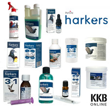 Harkers Pigeon Treatments for Canker Coccidiosis Parasites Worms Trichinosis