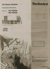 Technics SC-HD550 / SC-HD350