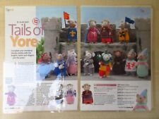 Tales of Yore Part 2 Only - Alan Dart Knitting Pattern Magazine Medieval Mice