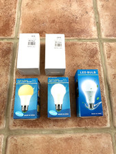 Job lot 5x Automatic Dusk Till Dawn Sensor LED Light E27 B22 Motion sensor