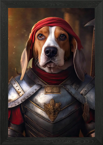 Beagle armor framed wall - in,