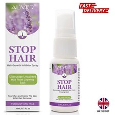 Permanent Stop Hair Growth Inhibitor treatment Spray Painless Hair Remover