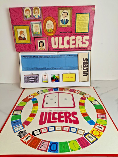 Ulcers vintage 1969 - board, game