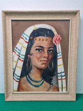 Vintage Framed Portrait of an