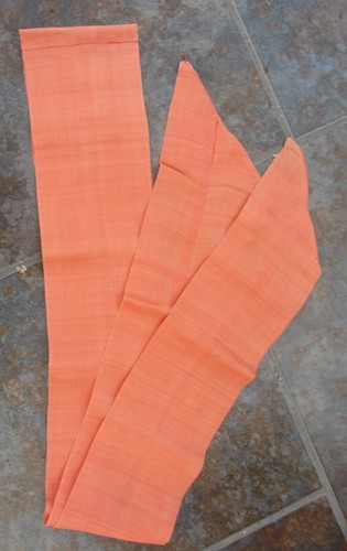 Orange sash 4 - x, 4.25"