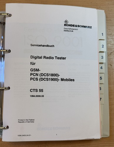 Rhode schwarz digital radio - &,