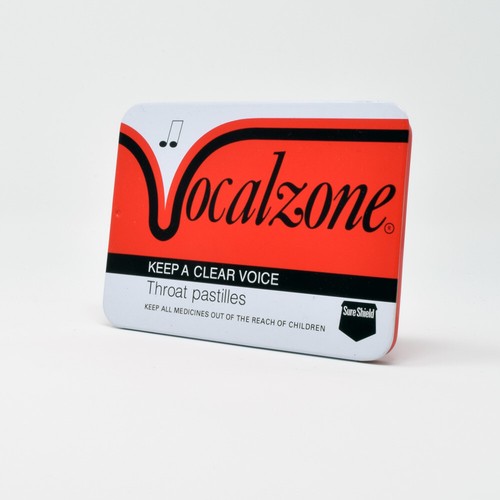 Vocalzone pocket tin 1980s - pocket,