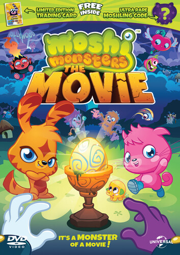Moshi monsters the movie dvd - -,
