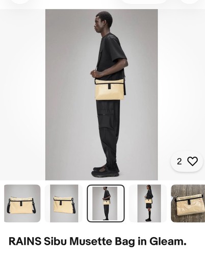 Rains sibu musette bag - musette, in