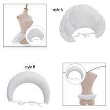Women White Bustle Roll Dress
