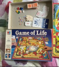 Game Of Life Vintage Board