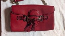 Pre-owned Gucci Red Emily