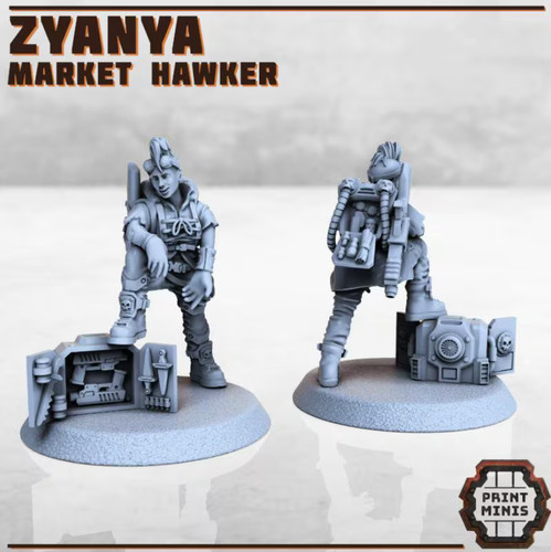 28mm zyanya market hawker - zyanya,