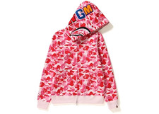 Authentic Pink BAPE Hoodie ABC