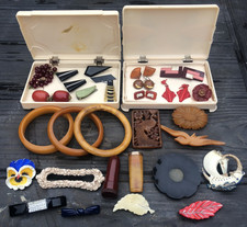 30x Vintage Bakelite celluloid