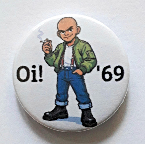 25mm badge skinhead - 25mm,