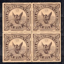 CHILE Valparaiso winged wheel