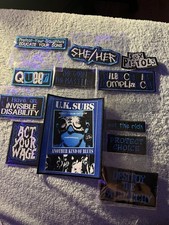 Blue Punk Patch Bundle