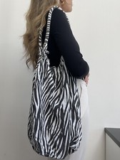Zebra Beach Bag 