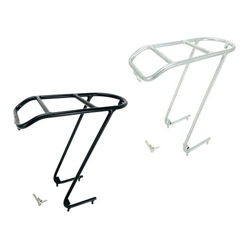 Bicycle front rack - front, metal