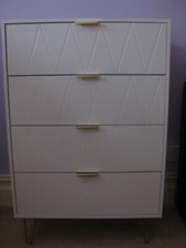 white chest of drawers new