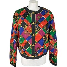 Jacket Large Women Red Blue