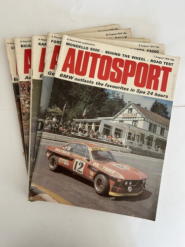 Autosport magazine august - autosport, x