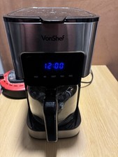 Filter Coffee Machine 1.5L – VonShef Coffee Maker with Hot Plate – 900W
