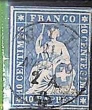 94994ec switzerland stamp - switzerland,