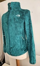North Face Yeti Fleece Jacket Ladies Full Zip Fitted Hiking Cuddle Top UK XS 
