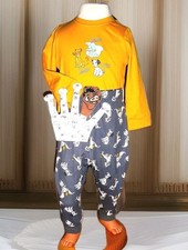 Disney Baby 101 Dalmations Pyjama Set-Unisex 9-12Mth-Character Bottoms