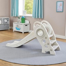 Liberty House Toys Kids Rocket Slide,52, White and Grey, H645 x W330 x D1250mm