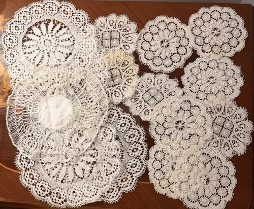 Job lot vintage lace - vintage,
